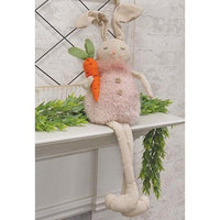 Thumbnail for Sitting Long Legged Rabbit w/Carrot - The Fox Decor
