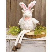 Thumbnail for Dangle Leg Sheep w/Bunny Ears - The Fox Decor