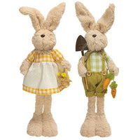 Thumbnail for Standing Mr & Mrs. Garden Bunny