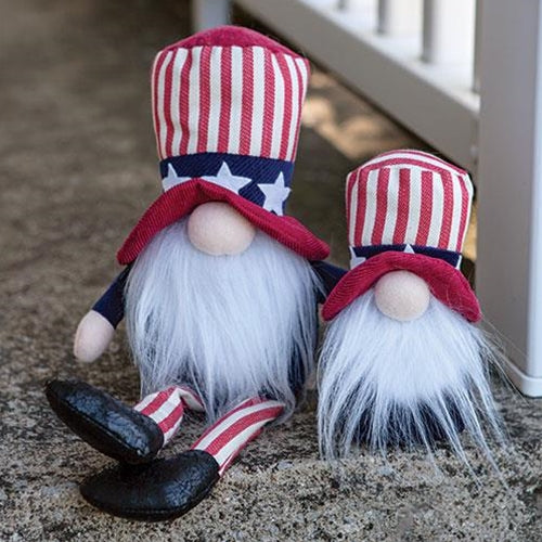 Americana Uncle Sam Gnome w/Dangle Legs