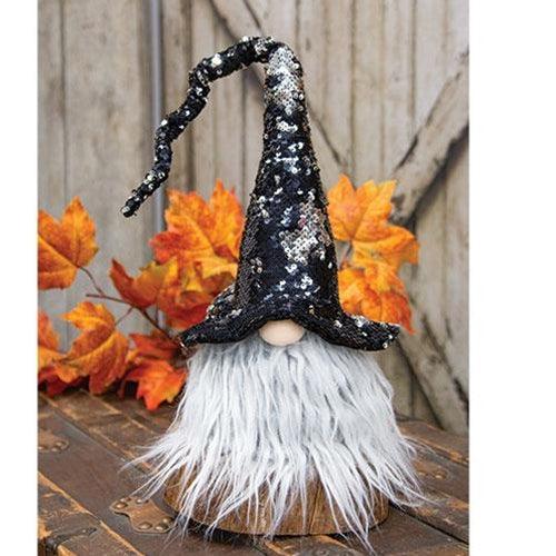 Sequin Witch Hat Gnome Tall - The Fox Decor