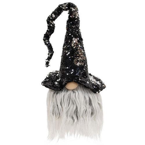 Sequin Witch Hat Gnome Tall - The Fox Decor