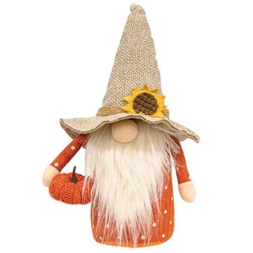 Polka Dot Sunflower Gnome