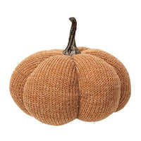 Thumbnail for Burnt Orange Knit Pumpkin Large - The Fox Decor