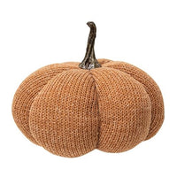 Thumbnail for Burnt Orange Knit Pumpkin Large