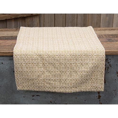 Fairfax Cream/Mustard Long Runner - The Fox Decor