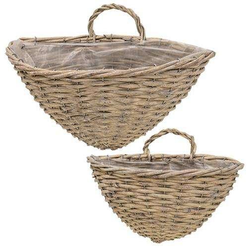 2/Set Nested Oval Baskets - The Fox Decor