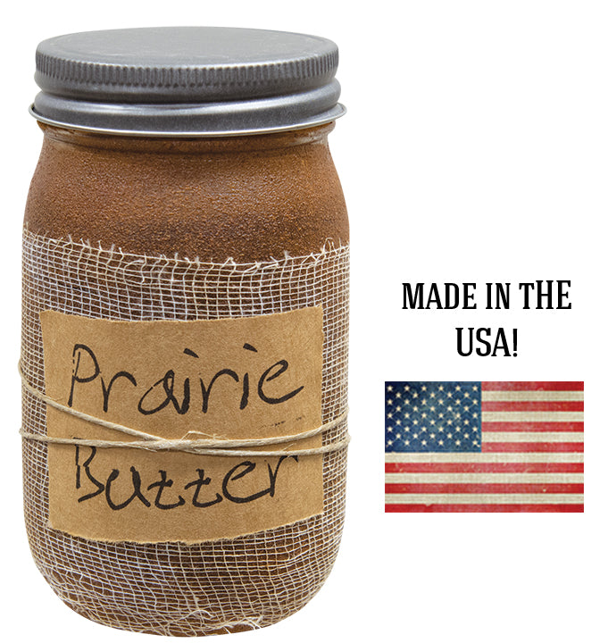 Prairie Butter Jar Candle, 16oz