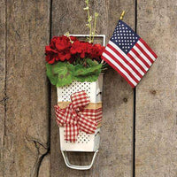 Thumbnail for Hanging Shabby Chic Americana Cheese Grater - The Fox Decor