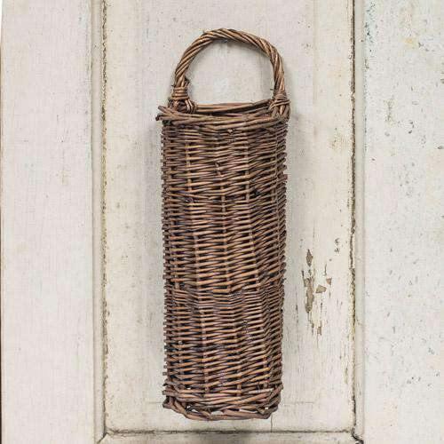 Whitewashed Willow Basket - The Fox Decor