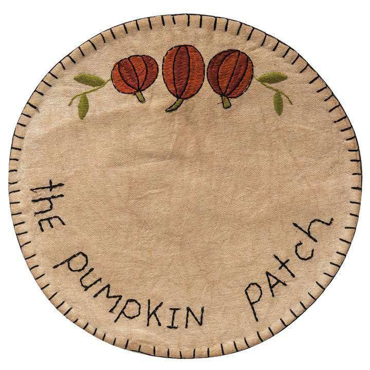 Pumpkin Patch Mat 9" - The Fox Decor