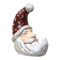 Thumbnail for Resin LED Snowflake Santa Moon - The Fox Decor