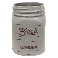 Thumbnail for Steel Gray Mason Jar Planter