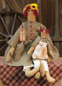 Thumbnail for Madison & Maddie old-fashioned dolls - The Fox Decor
