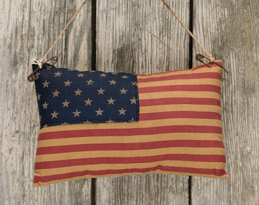 Flag Pillow Ornament - The Fox Decor