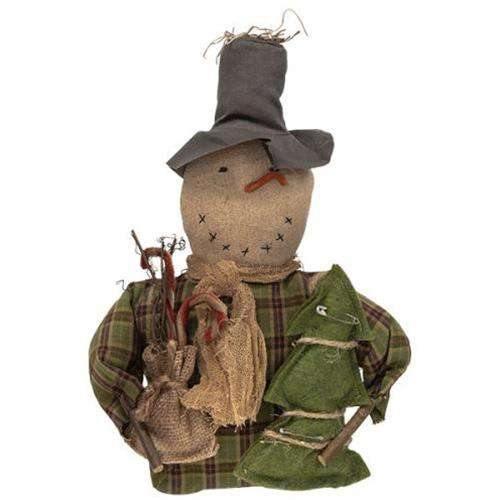 Mossy Snowman Doll - The Fox Decor