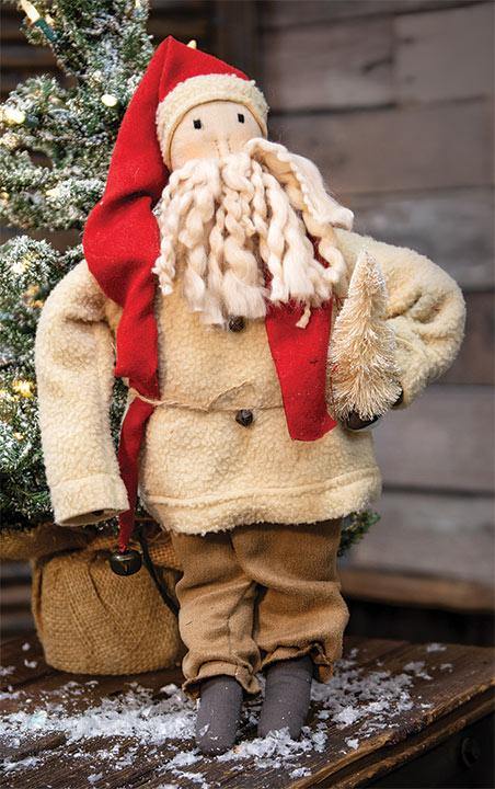 Sherpa Santa Doll - The Fox Decor