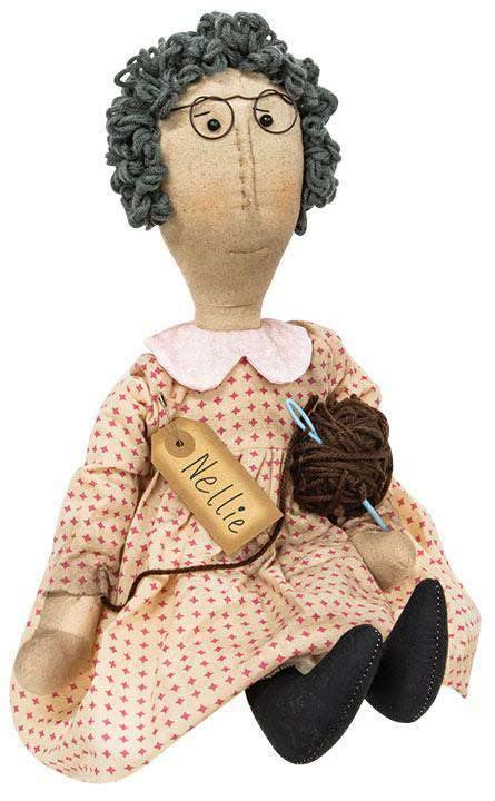 Grandma Nellie Doll - The Fox Decor