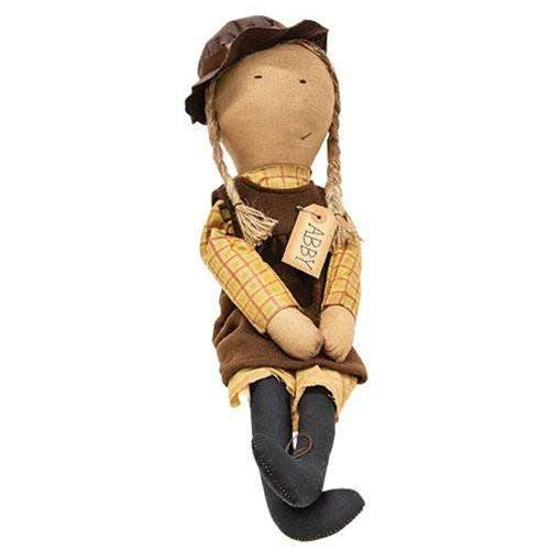 Abby Doll Primitive stuffed doll - The Fox Decor