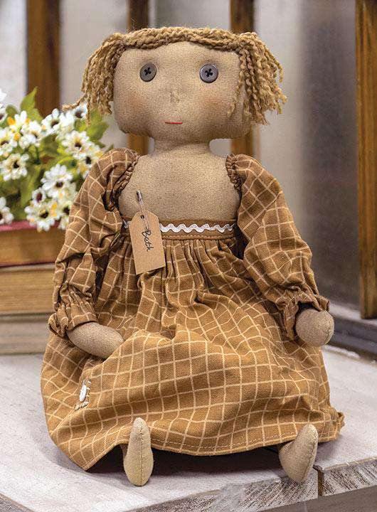 Beth Doll decorative Country doll - The Fox Decor