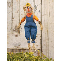 Thumbnail for Scarecrow Wand - Soft, Stuffed Scarecrow Doll - The Fox Decor