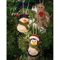 Thumbnail for 3/Set, Felt Christmas Ornaments - The Fox Decor