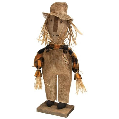 Oscar Scarecrow Doll on Base