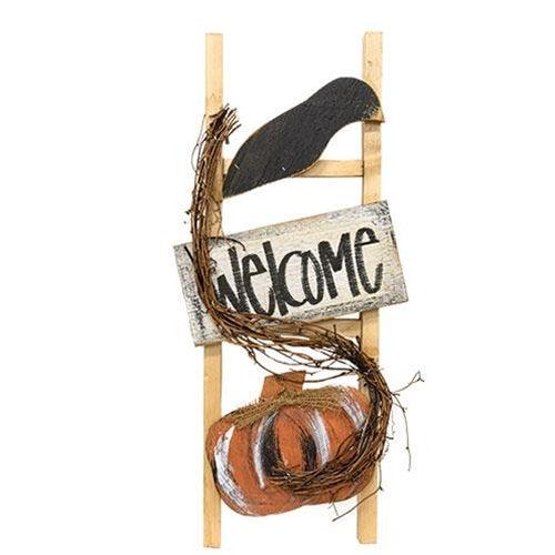 Pumpkin & Crow Welcome Ladder - The Fox Decor