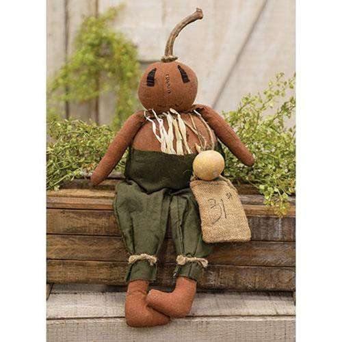 Pudgie Pumpkin Doll - The Fox Decor