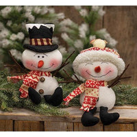 Thumbnail for Happy Snowman, 2 Asstd. sold individually - The Fox Decor