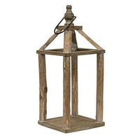 Thumbnail for Carriage House Primitive Wooden Lantern, 16