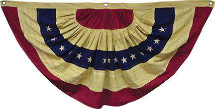 Aged Flag Bunting, 55" - The Fox Decor