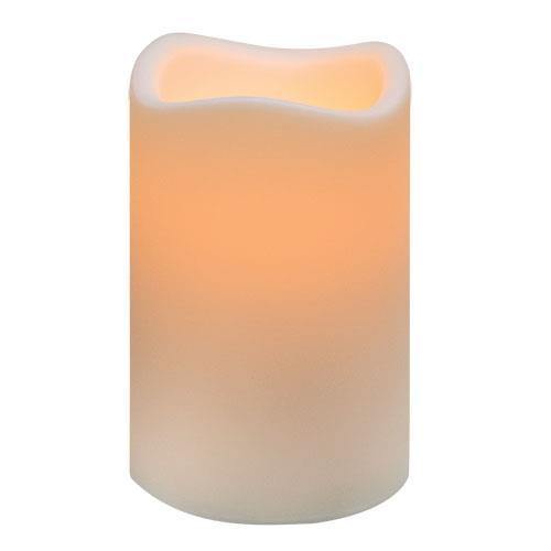 4" LED Timer Pillar Candle - The Fox Decor