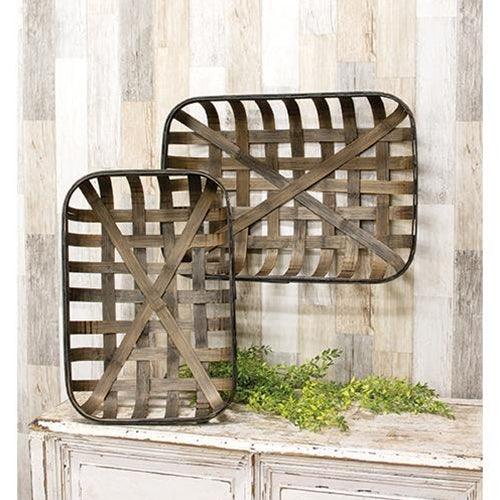 2/Set, Long Tobacco Baskets - The Fox Decor