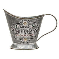 Thumbnail for Merry Christmas Metal Coal Bucket, 6