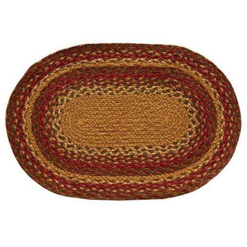 Cinnamon Star Braided Placemats set of 4 - The Fox Decor