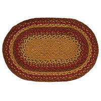 Cinnamon Star Braided Placemats set of 4 - The Fox Decor