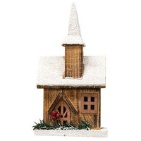 Thumbnail for *Snowy Church Shelf Sitter - The Fox Decor