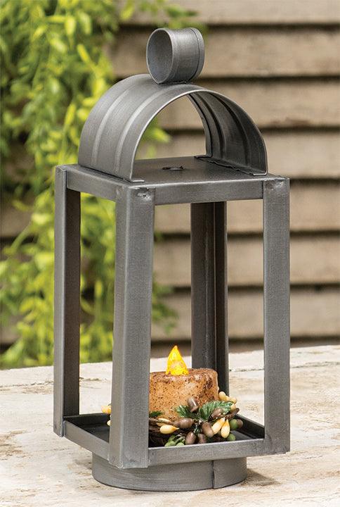 Antiqued Tin Cape Cod Mini Lantern - The Fox Decor