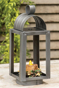 Thumbnail for Antiqued Tin Cape Cod Mini Lantern - The Fox Decor