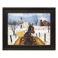 Thumbnail for Sleigh Bells Ring Framed Print, 12x16 - The Fox Decor