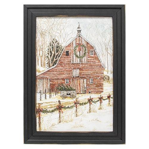Home for the Holidays Framed Print, 12x18 - The Fox Decor