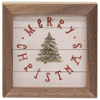 Merry Christmas Around the Tree Mini Framed Print - The Fox Decor