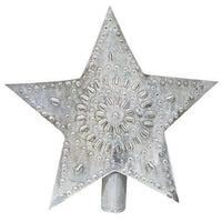 Thumbnail for Whitewashed Star Tree Topper, 9
