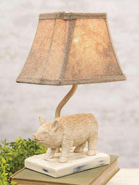 Thumbnail for Pig Lamp w/Shade - The Fox Decor