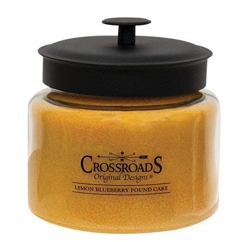 Lemon Blueberry Pound Cake Jar Candle, 64oz - The Fox Decor