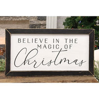 Thumbnail for Believe in the Magic of Christmas Framed Sign, 12