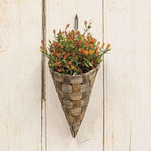 Hanging Cornucopia Basket, Small - The Fox Decor