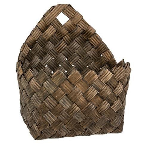 Rustic Tobacco Wall Basket - The Fox Decor