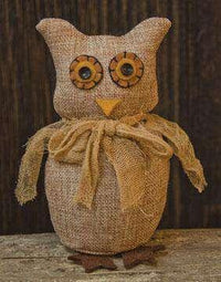 Thumbnail for Burlap Owl - The Fox Decor